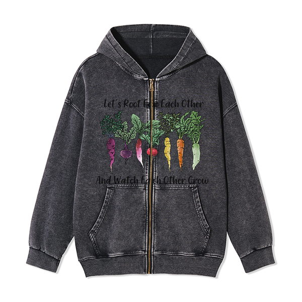 freeleaf-hoing-aint-easy-front-printed-unisex-nature-inspired-fleece-full-zip-hoodie-copy