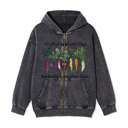 freeleaf-hoing-aint-easy-front-printed-unisex-nature-inspired-fleece-full-zip-hoodie-copy