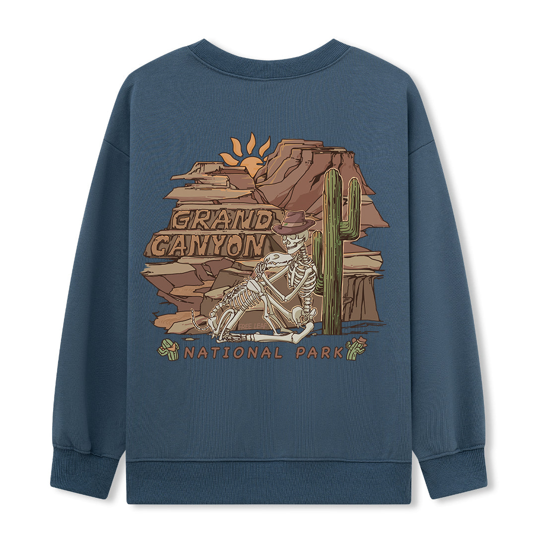 Freeleaf Grand Canyon National Park Unisex Nature Inspired Sweatshirt