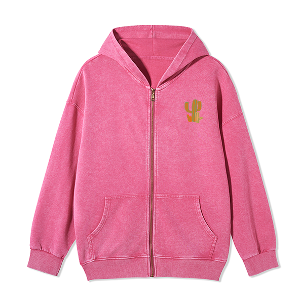 freeleafdesert-miracle-unisex-fleece-full-zip-hoodie