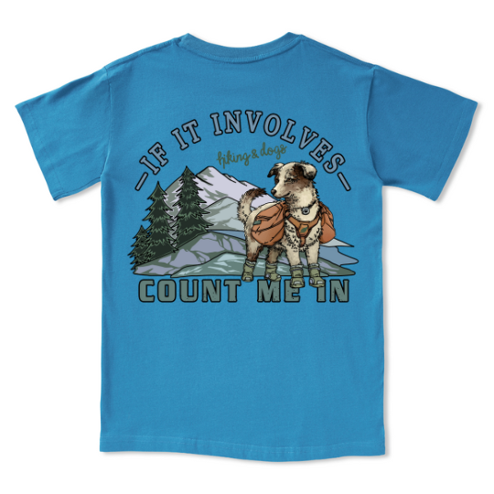 Hiking & Dogs Adventure Tee