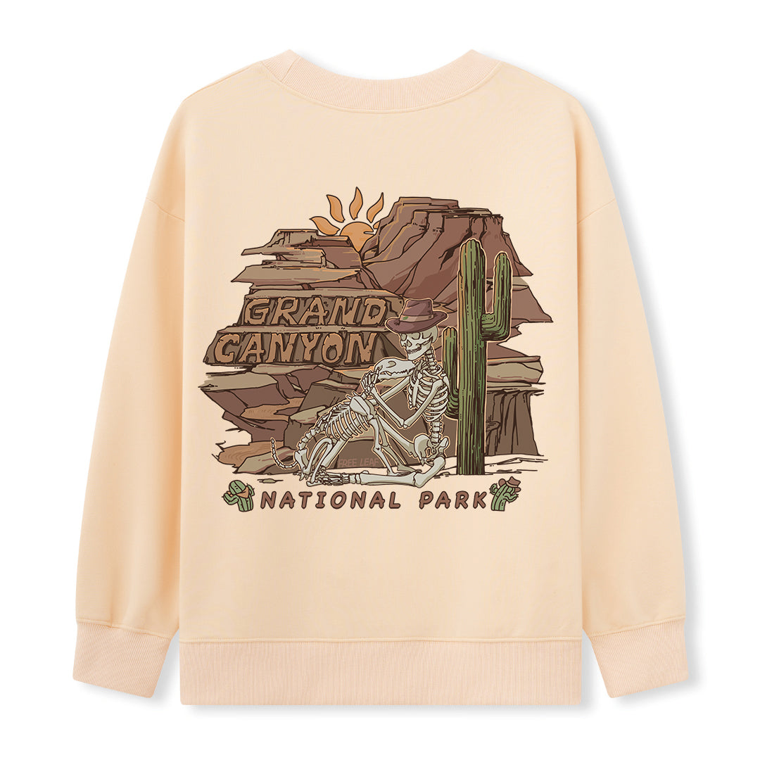 Freeleaf Grand Canyon National Park Unisex Nature Inspired Sweatshirt