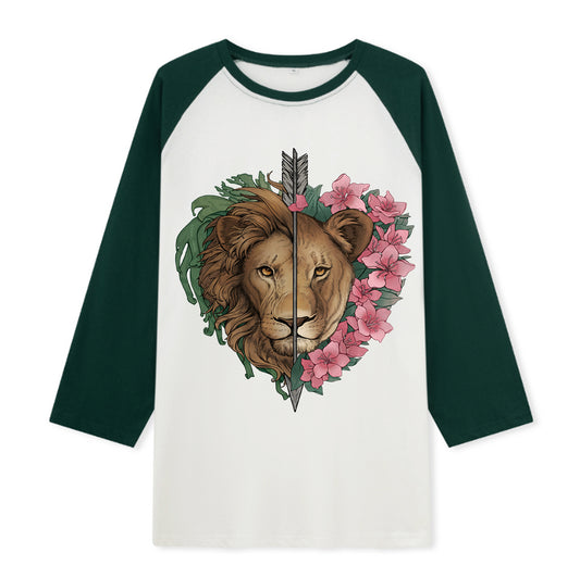 Freeleaf Wild at Heart Love's Serenade Unisex Raglan Sleeve Top