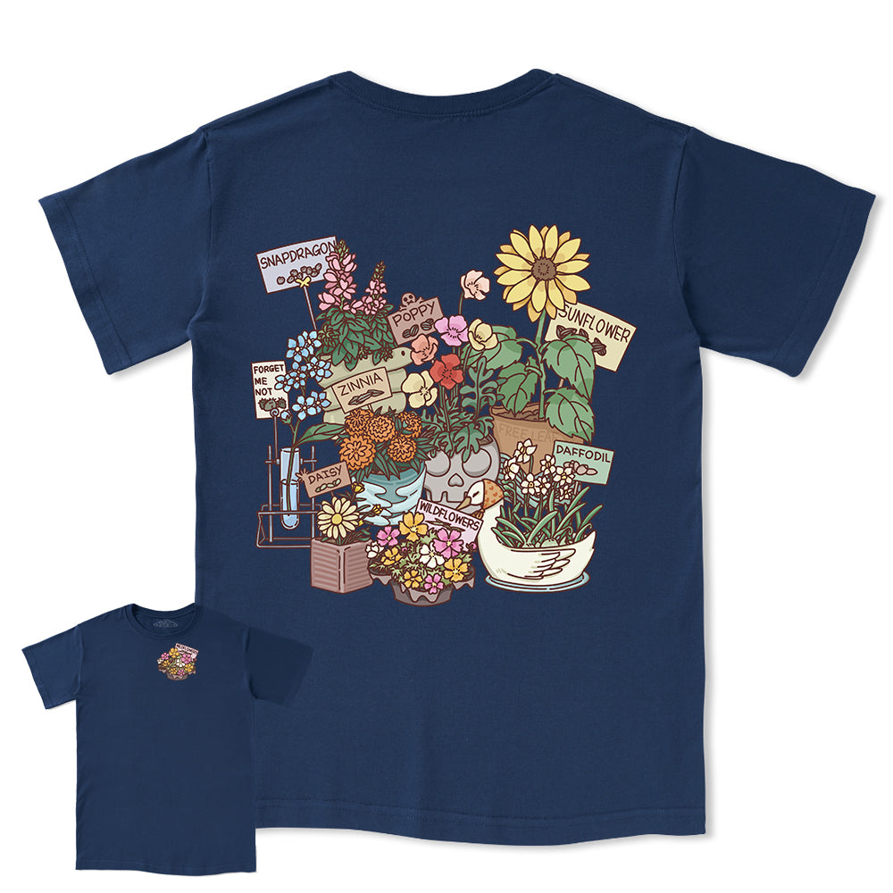 Freeleaf Flourishing Garden Nature Inspired Unisex Tee