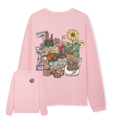 Freeleaf Flourishing Garden Nature Inspired Unisex Long Sleeve