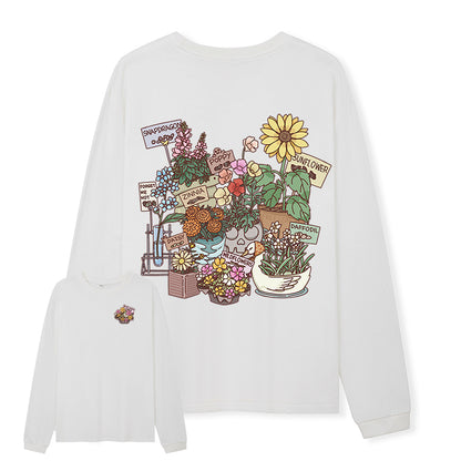 Freeleaf Flourishing Garden Nature Inspired Unisex Long Sleeve