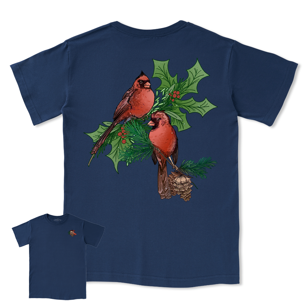 Christmas Cardinal Tee