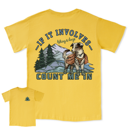 Hiking & Dogs Adventure Tee