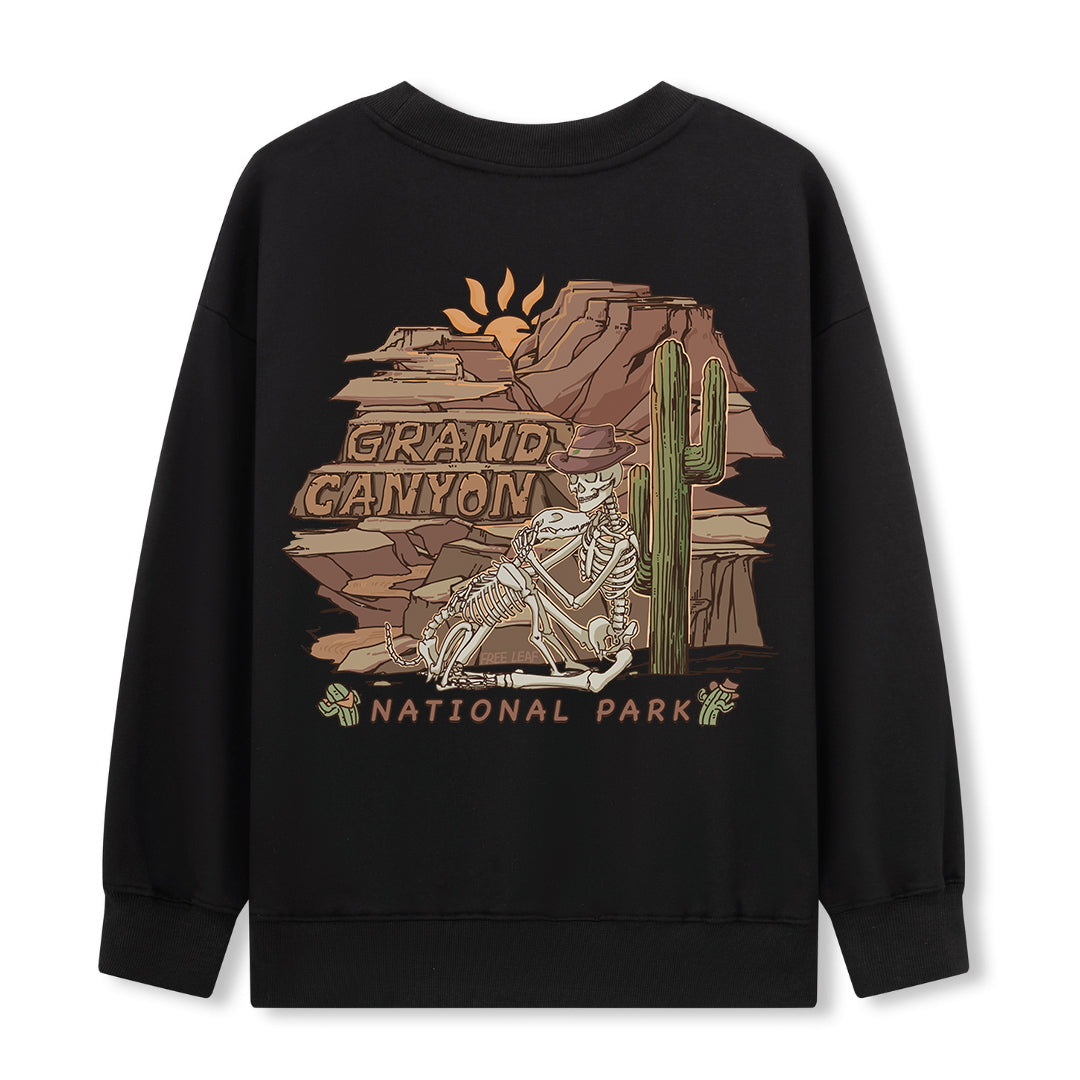 Freeleaf Grand Canyon National Park Unisex Nature Inspired Sweatshirt