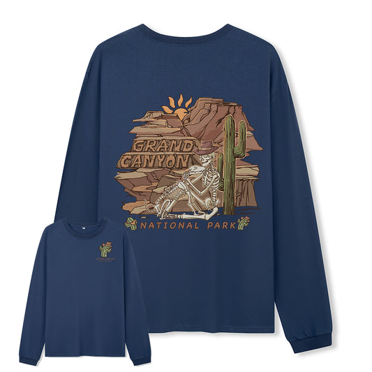 Freeleaf  Grand Canyon National Park Inspired Long Sleeve