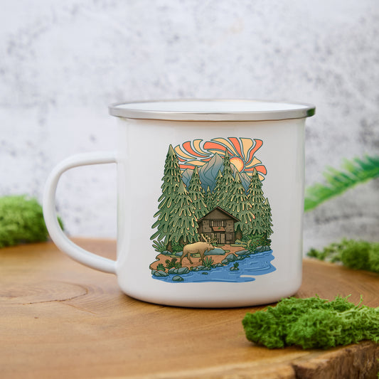 Freeleaf Vicissitudes Of Time Enamel Mug