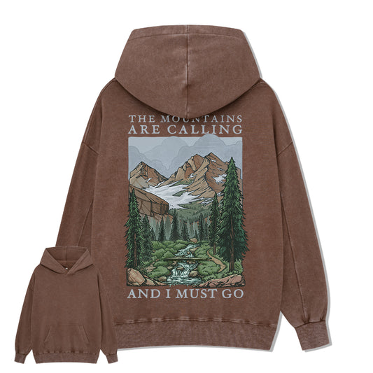 Freeleaf The Mountains Are Calling Unisex Hoodie