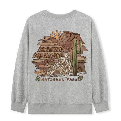 Freeleaf Grand Canyon National Park Unisex Nature Inspired Sweatshirt