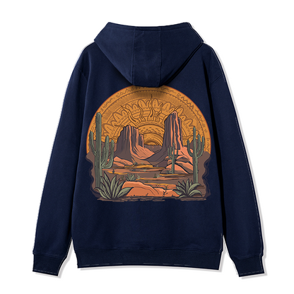 freeleaf-golden-desert-unisex-fleece-full-zip-hoodie