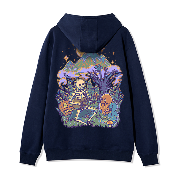 Freeleaf Fairy Tale Halloween Unisex Fleece Full-Zip Hoodie