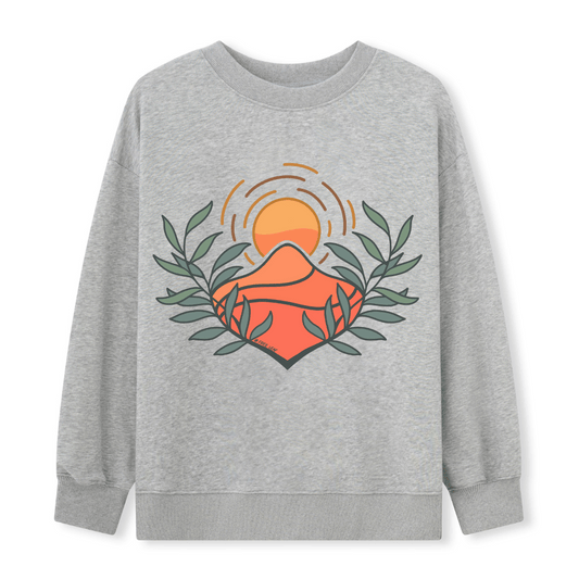 Oasis In The Desert  Front-printed Sweatshirt