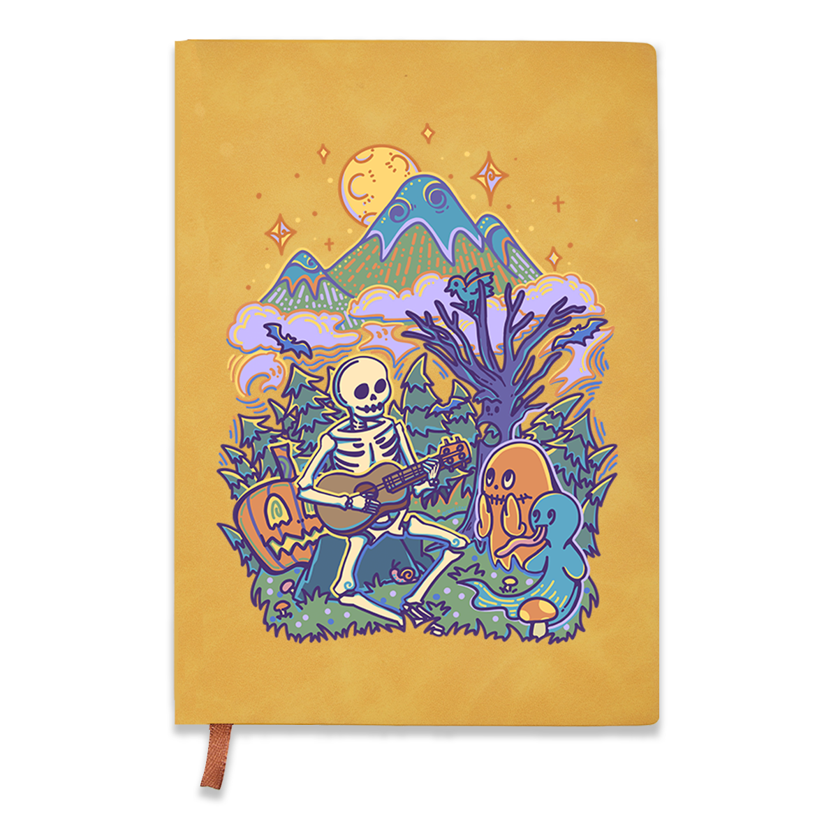 Freeleaf Fairy Tale Halloween Vintage Leather Notebook