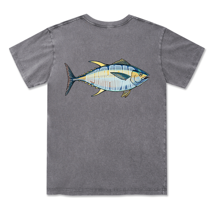 Freeleaf Bluefin Unisex Washed Tee