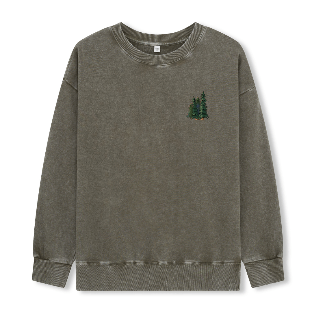 Adventure Awaits Washed Sweatshirt