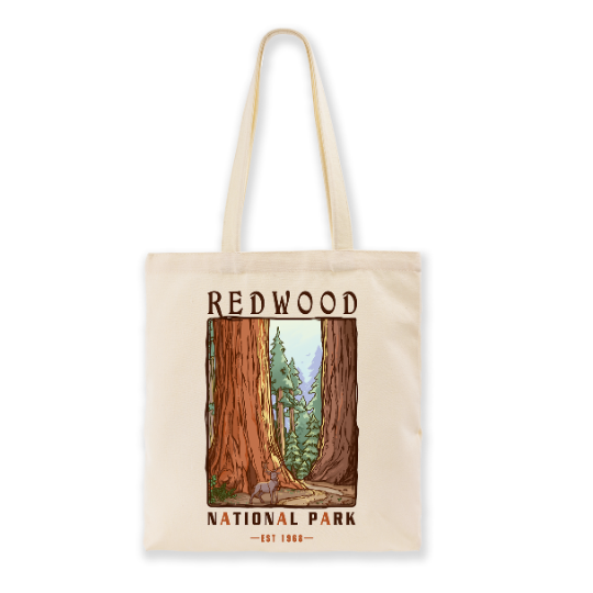 freeleaf-redwood-national-park-tote-bag