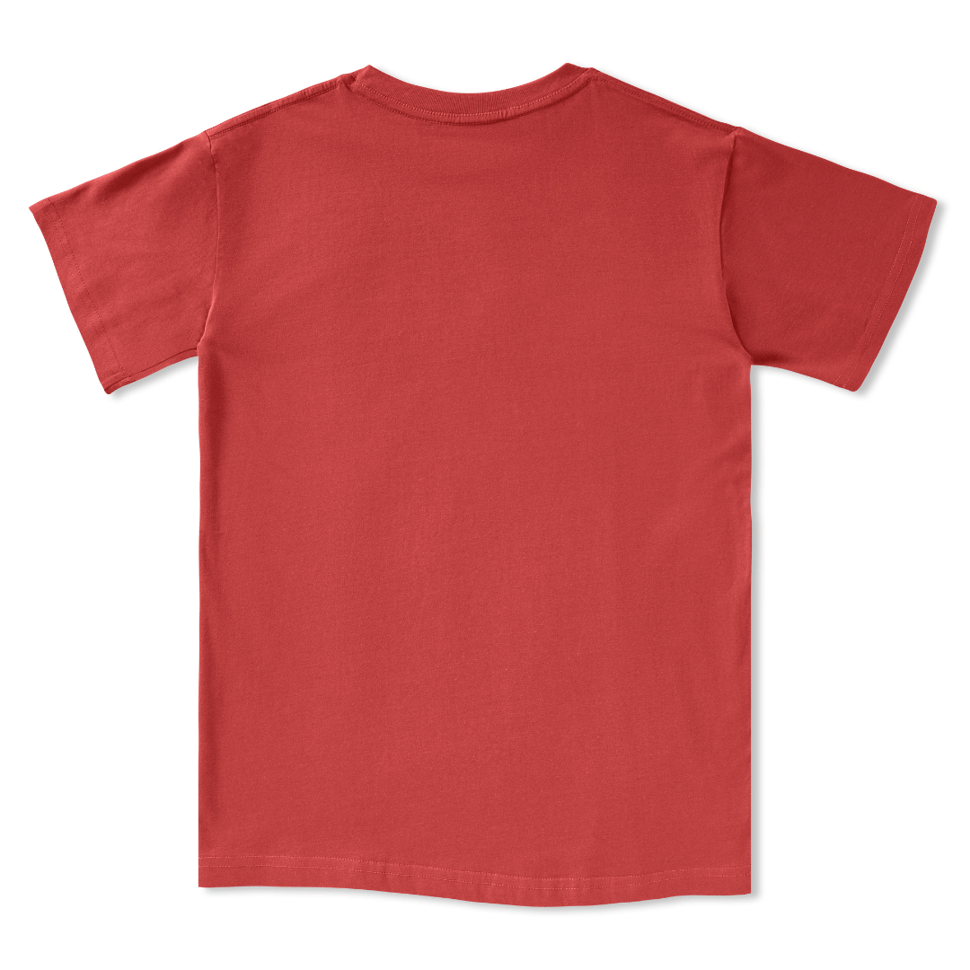 Santa Claus Surfing Front-print Tee