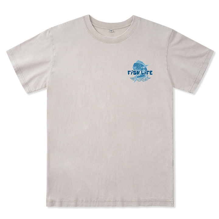 Freeleaf Mahi-Mahi Leap Unisex Washed Tee