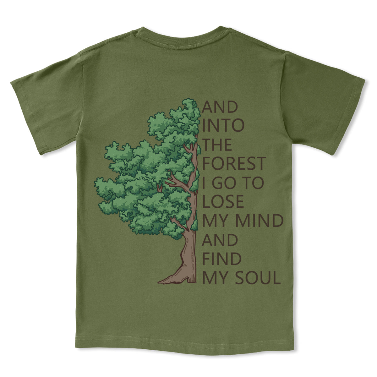 Freeleaf Into Forest And Find My Soul Tee