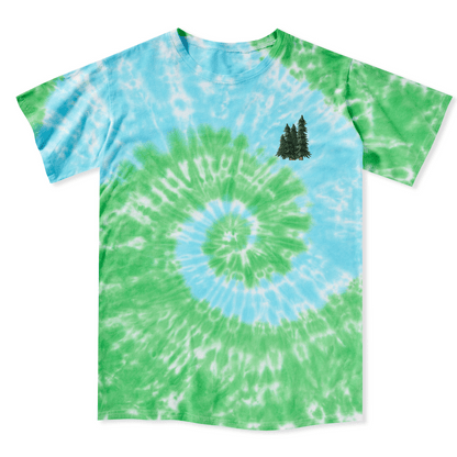 Adventure Awaits Tie Dye Tee