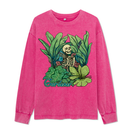 Gardener Washed Long Sleeve Top