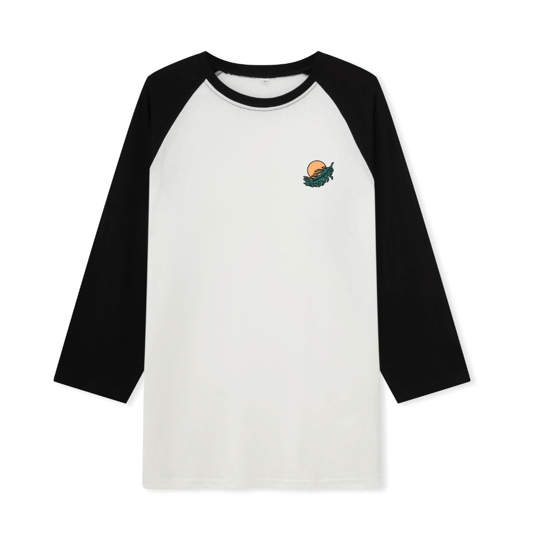 Hawaiian Vacation Raglan Long Sleeve Top