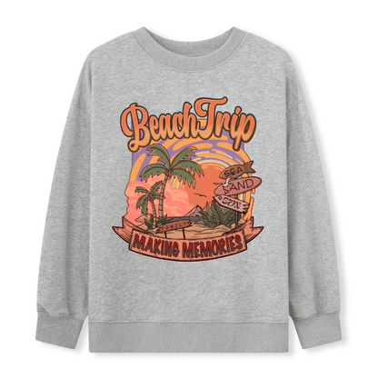 Vacation Front-printed Sweatshirt