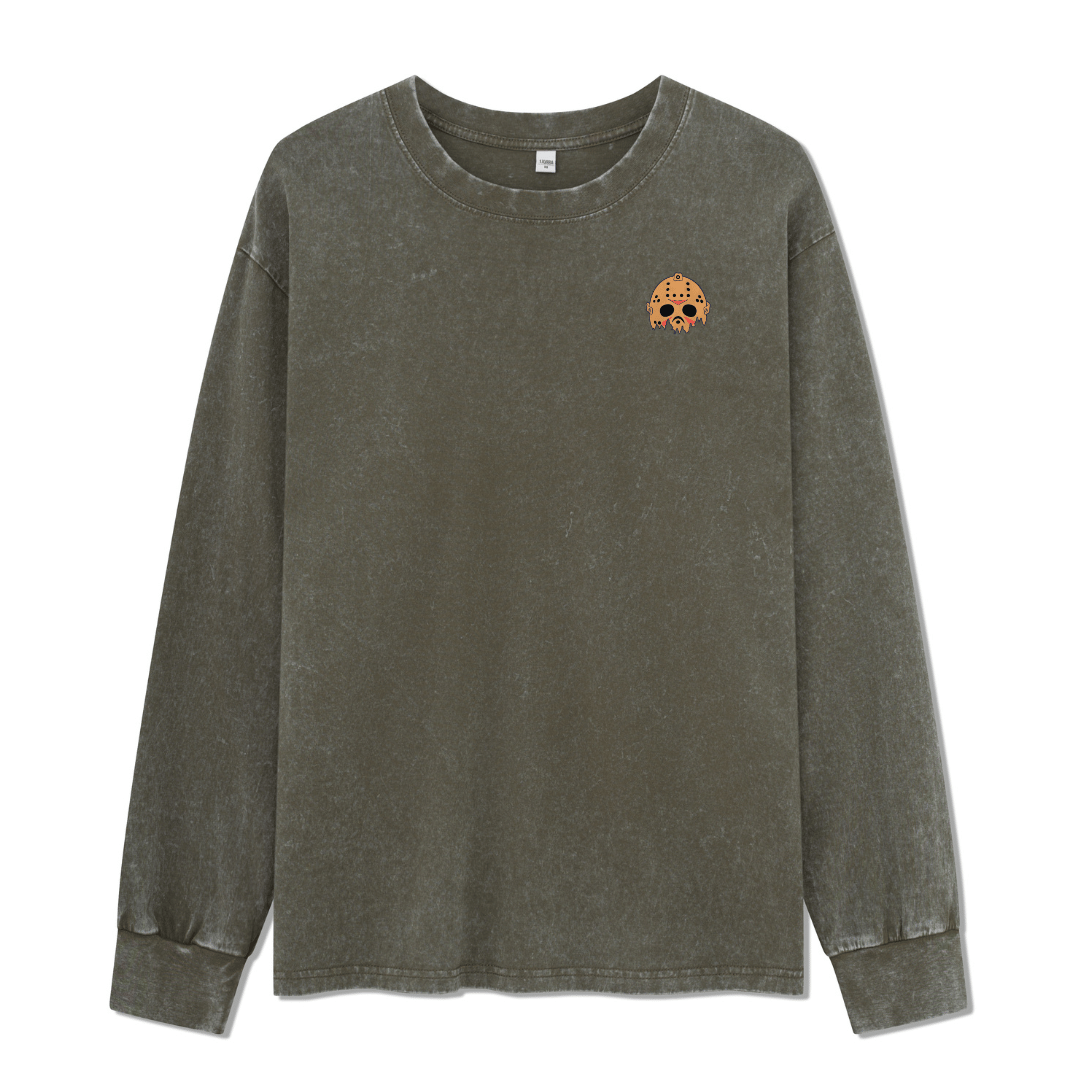 Camp Crystal Lake Washed Long Sleeve Top