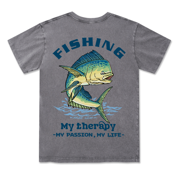 Freeleaf Mahi-Mahi Leap Unisex Washed Tee