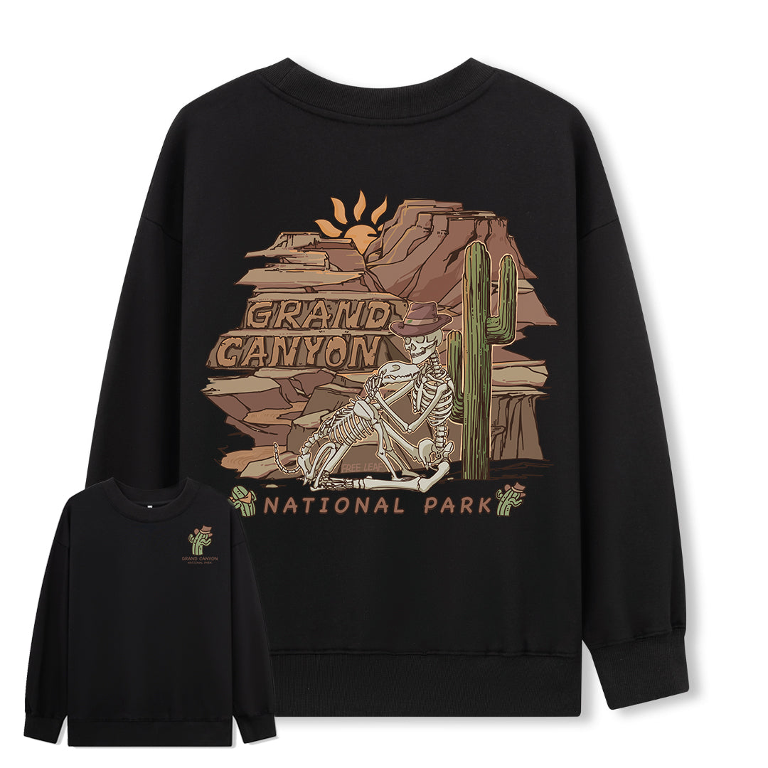 Freeleaf Grand Canyon National Park Unisex Nature Inspired Sweatshirt