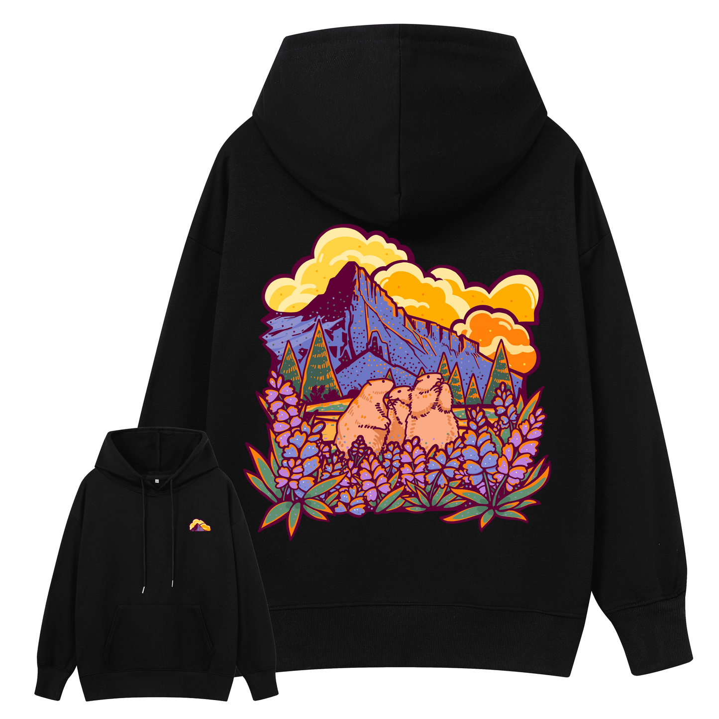 Mount Rainier National Park Hoodie