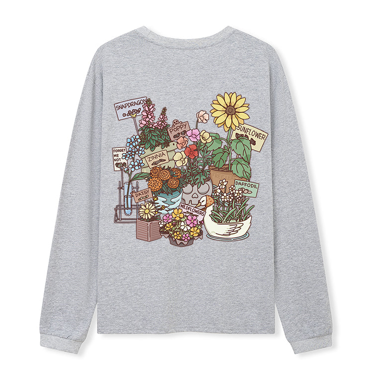 Freeleaf Flourishing Garden Nature Inspired Unisex Long Sleeve