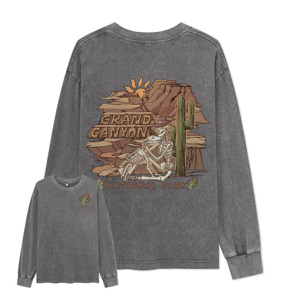 Freeleaf  Grand Canyon National Park Washed Long Sleeve