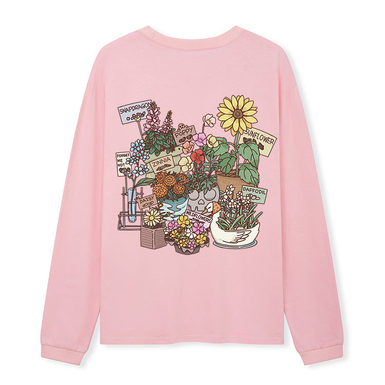 Freeleaf Flourishing Garden Nature Inspired Unisex Long Sleeve