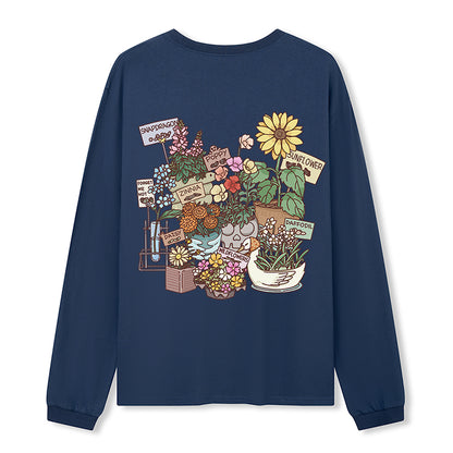 Freeleaf Flourishing Garden Nature Inspired Unisex Long Sleeve