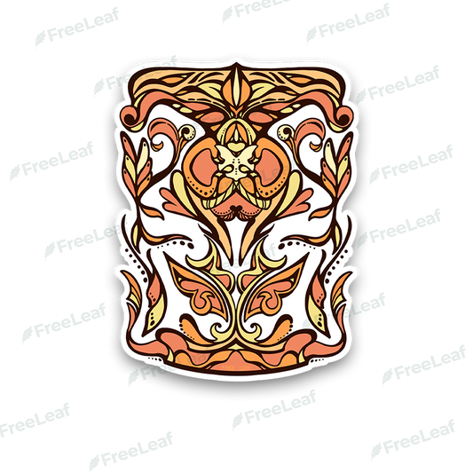 Freeleaf Golden Glow Sticker