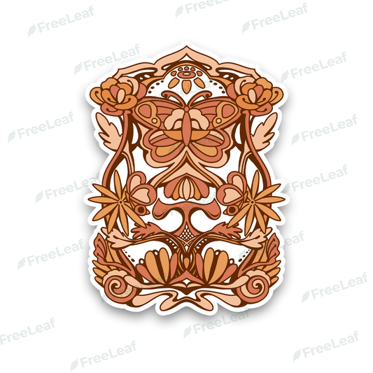 Spring Butterfly Sticker