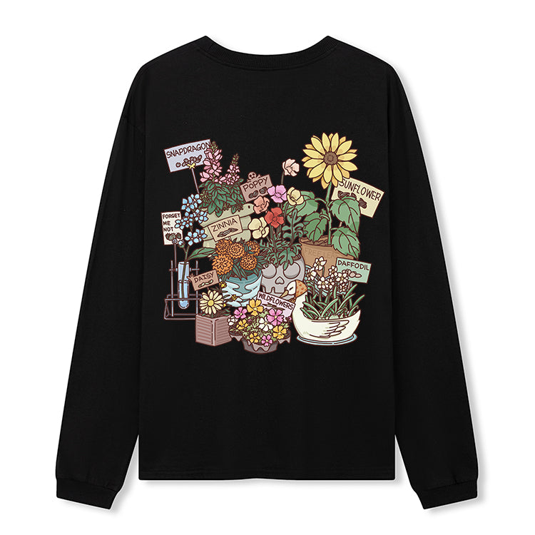 Freeleaf Flourishing Garden Nature Inspired Unisex Long Sleeve