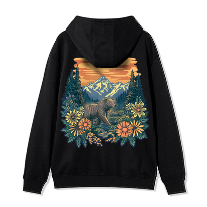 freeleaf-go-into-nature-back-printed-unisex-fleece-full-zip-hoodie