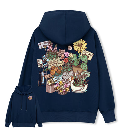 Freeleaf Flourishing Garden Nature Inspired Unisex Hoodie