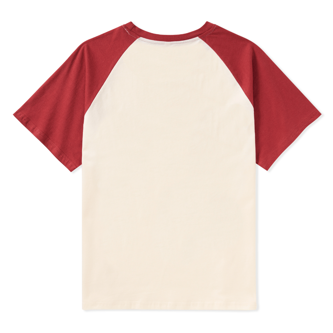 Yosemite National Park Front-printed Raglan Short Sleeve Top