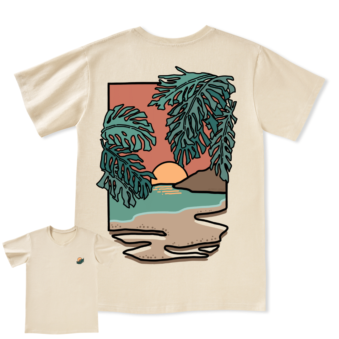 Hawaiian Vacation V-neck Tee