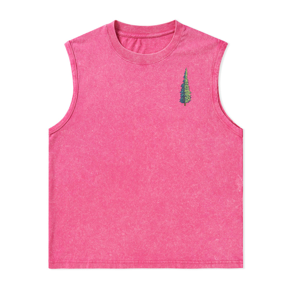 Freeleaf Zion National Park Unisex Nature Inspired Washed Tank Tops