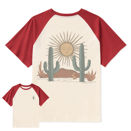 Saguaro National Park Raglan Short Sleeve Top