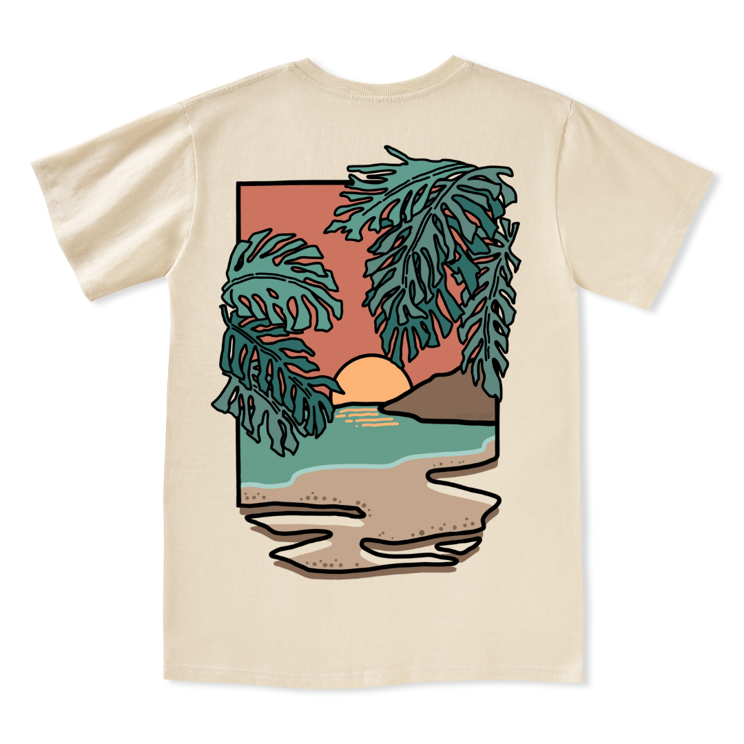 Hawaiian Vacation V-neck Tee