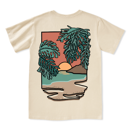 Hawaiian Vacation V-neck Tee